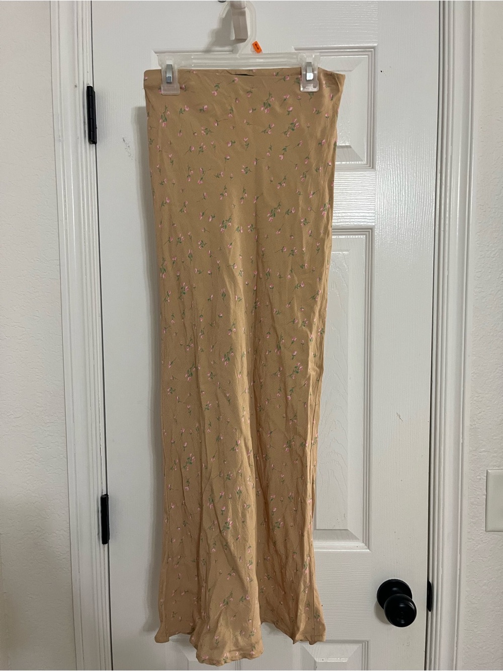 wild fable Tan Floral Maxi Skirt